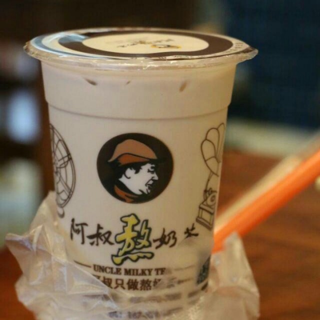 阿叔熬奶茶