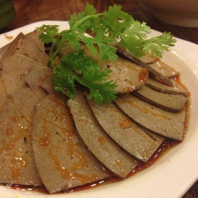 拌猪肝