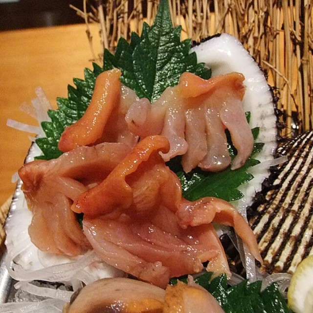 赤背刺身