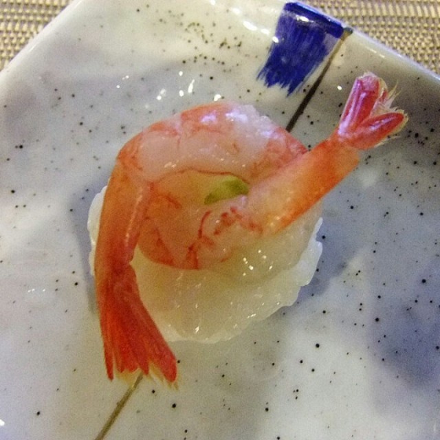 甜虾寿司