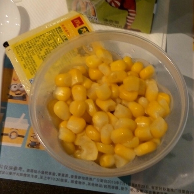 玉米，儿童餐