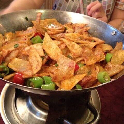 干锅土豆片