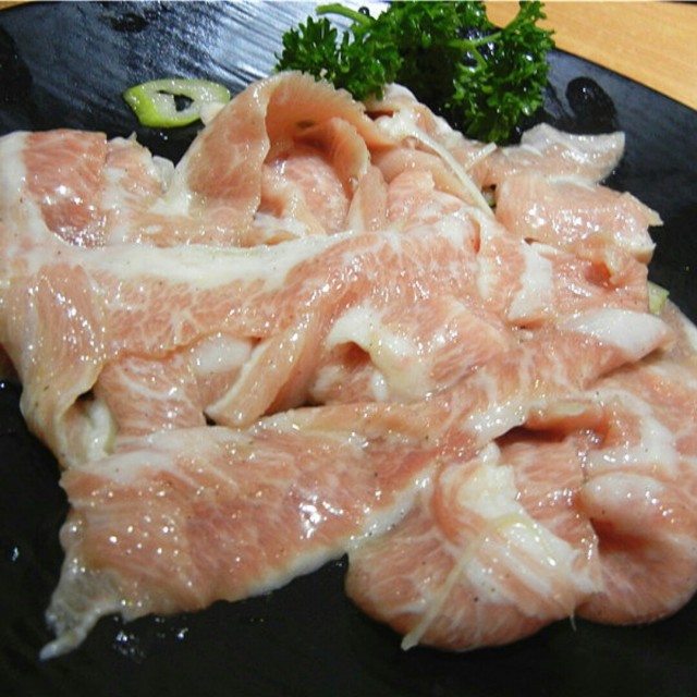 猪颈肉