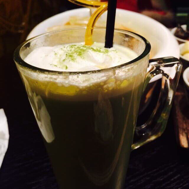 抹茶奶昔