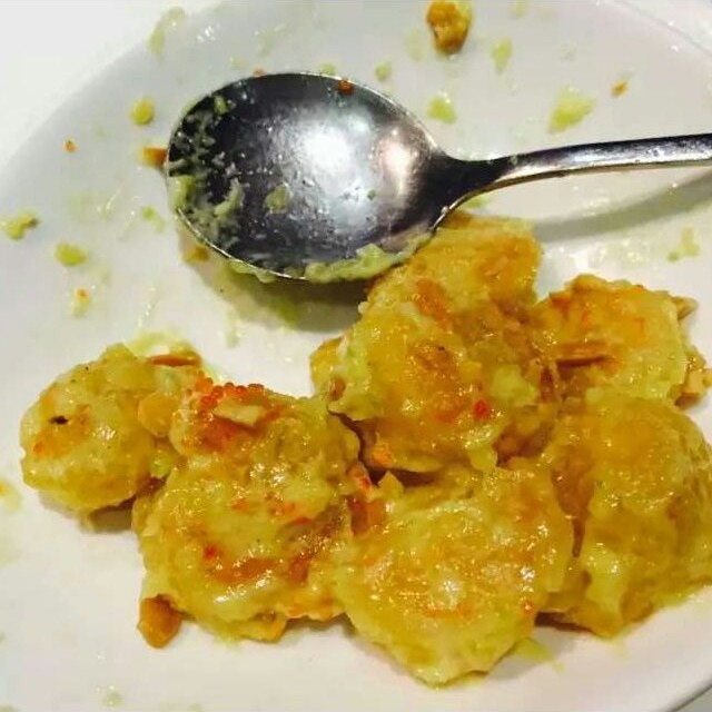 芥末虾球