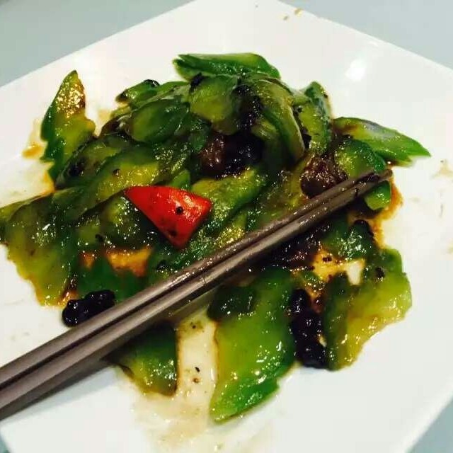 豉汁炒凉瓜