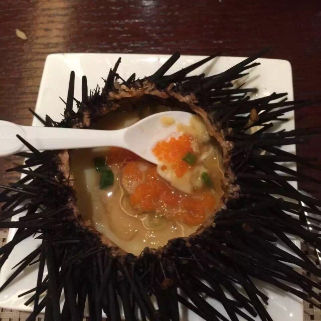 海胆海鲜汤