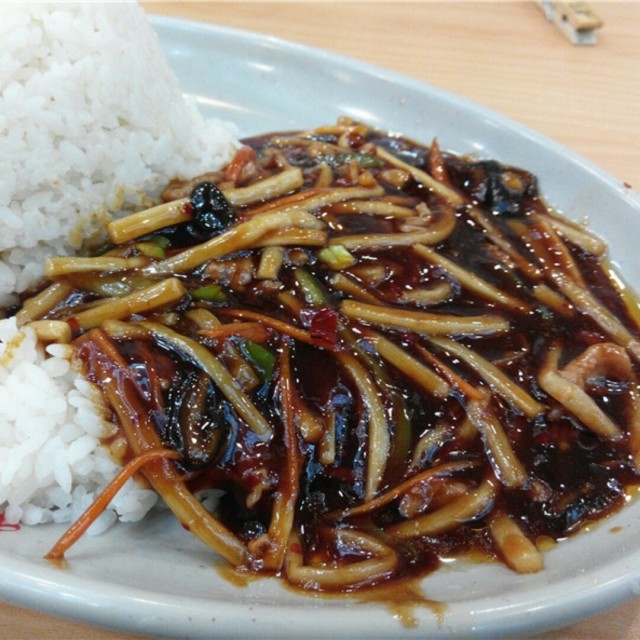 鱼香肉丝饭