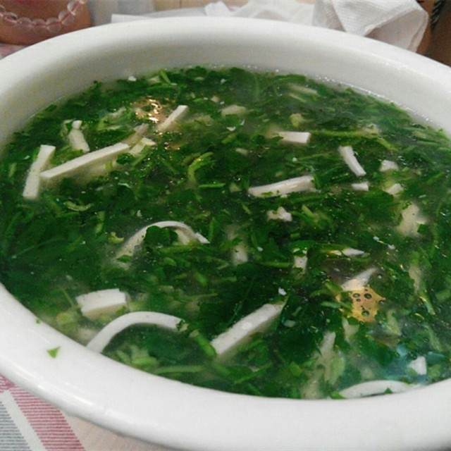 荠菜豆腐羹