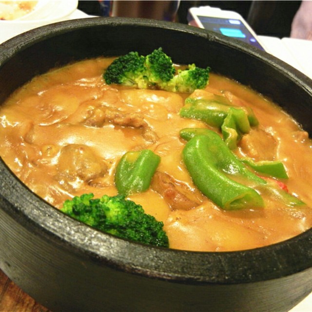 泰式椰香咖喱牛肉