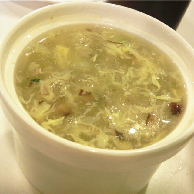 火腿东蓉冬菇羹