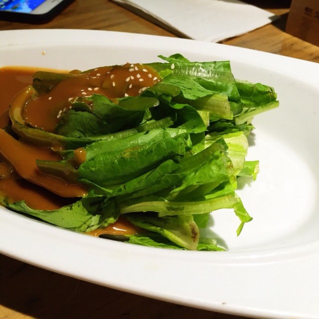 麻酱油麦菜