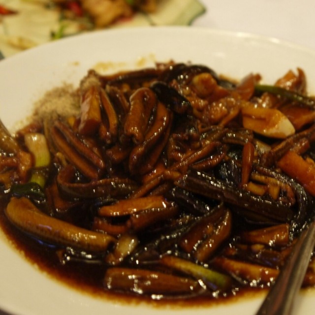 响油鳝丝