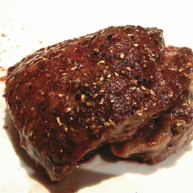 烤澳洲谷饲肉眼扒