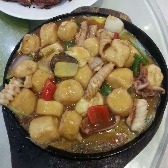 铁板玉子豆腐