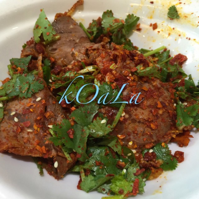 干拌牛肉