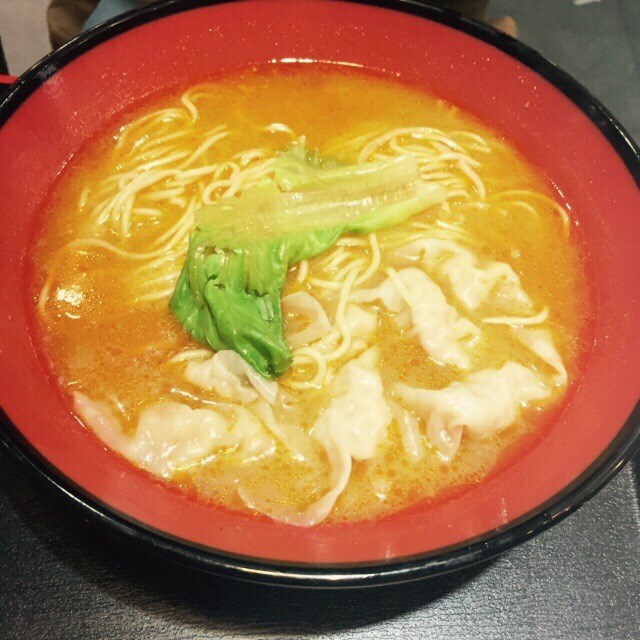 鲜虾去云吞面