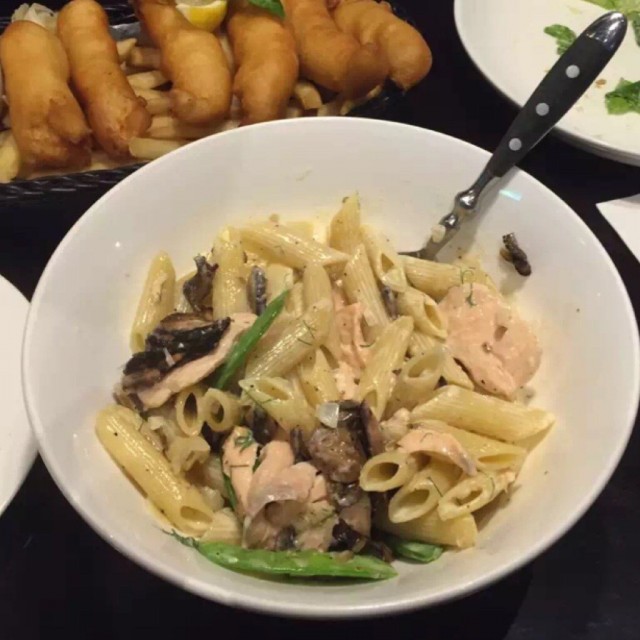 三文鱼意面