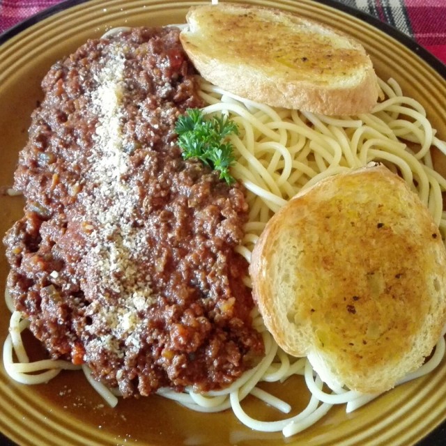 肉酱意大利面