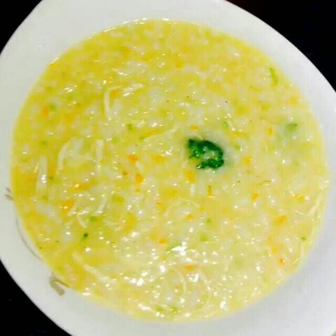 芝士鸡肉粥