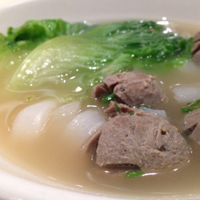 潮式手工牛肉丸河粉
