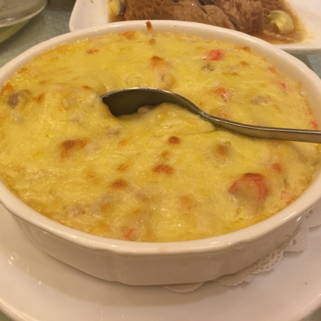芝士海鲜土豆泥