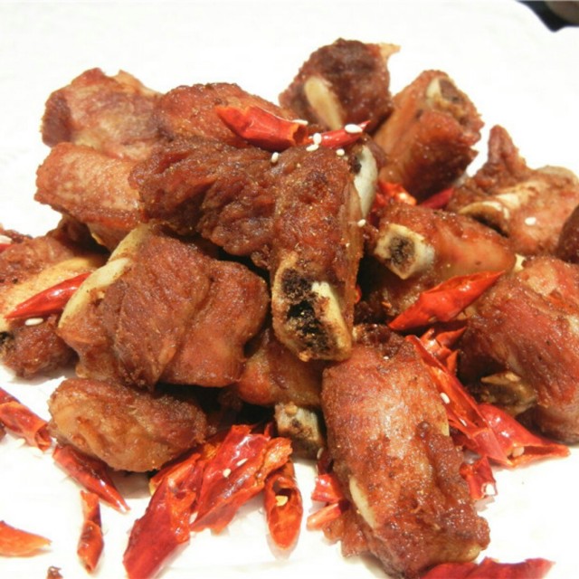 特色生炸排骨