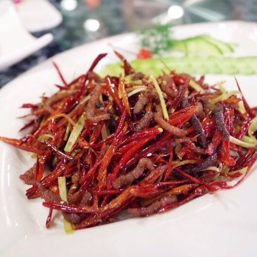 龙须牛肉