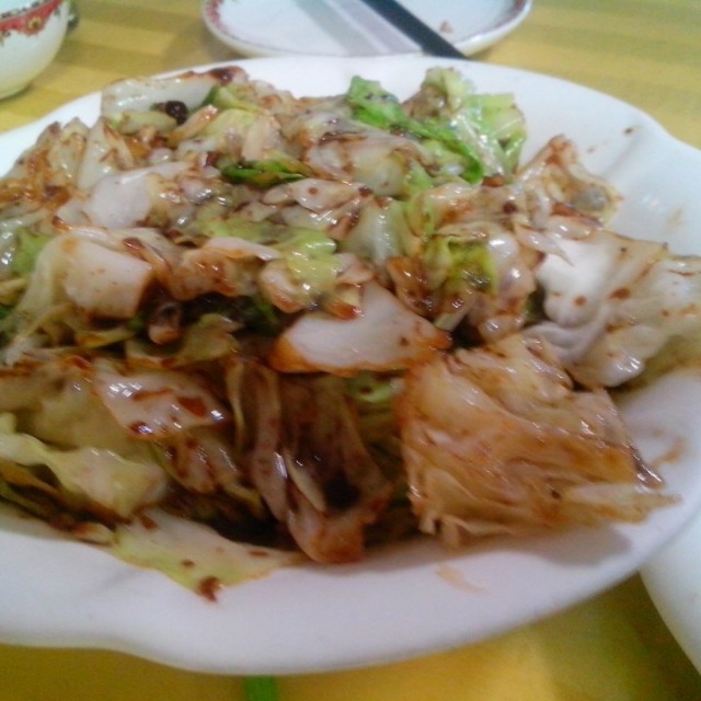 酱爆洋白菜