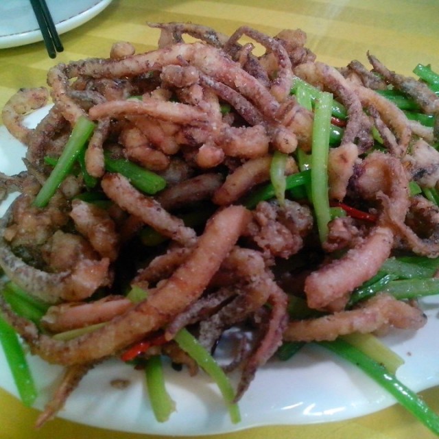 干煸鱿鱼须