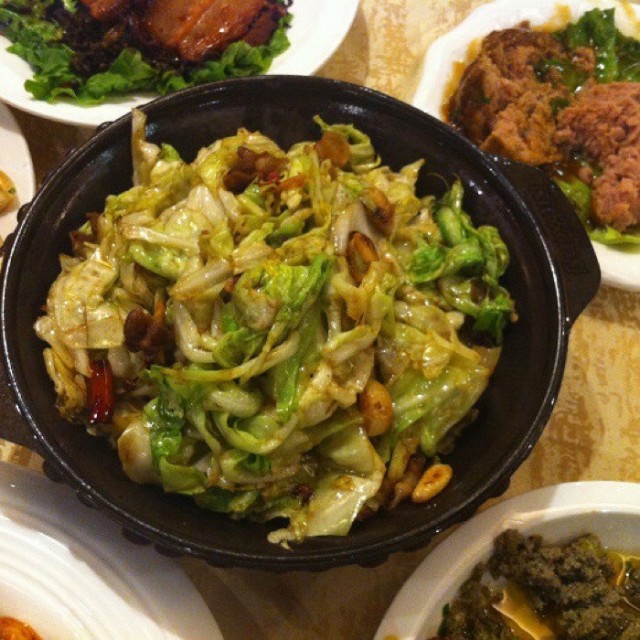 手撕炝炒圆白菜