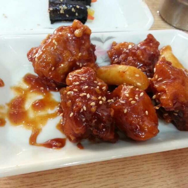 甜炸鸡