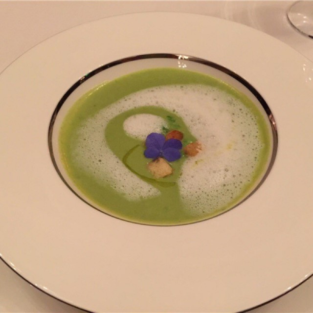 奶油蚕豆湯
