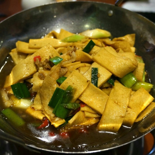 干锅千页豆腐