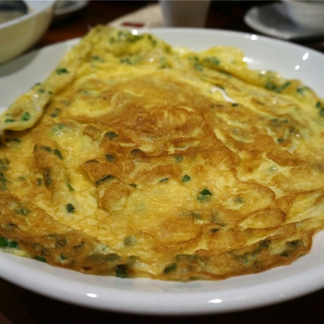 葱花煎蛋