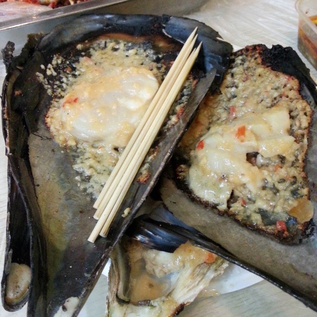 烤带子