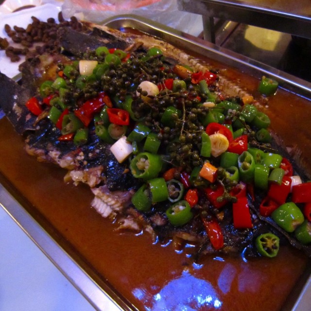 椒麻烤鱼