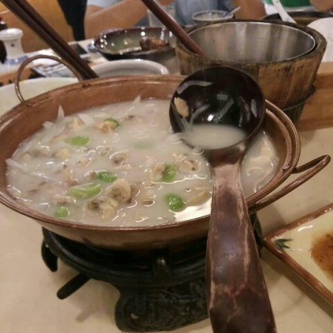 铜锅萝卜丝煮