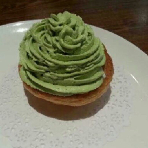 抹茶雪顶蛋挞