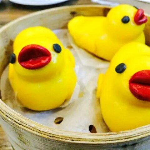 小黄鸭紫薯包