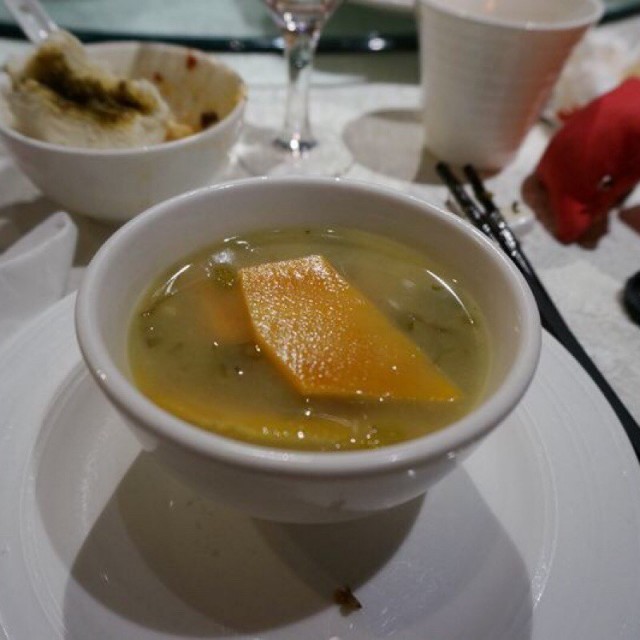 酸菜南瓜汤