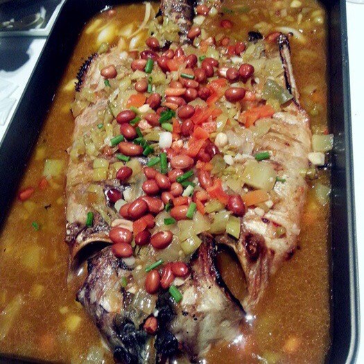 黃金酸辣烤魚