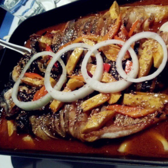 咖哩味清江魚