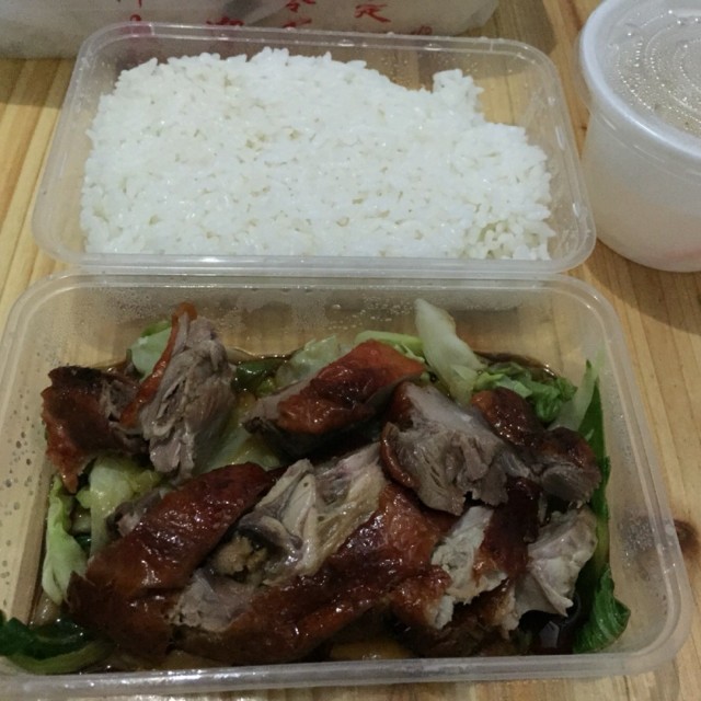 烧鸭饭