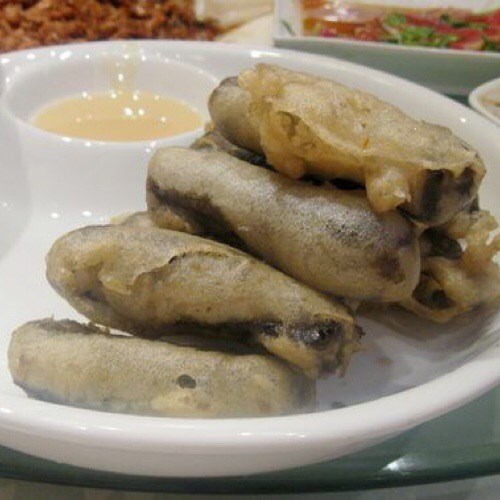 炸苔条黄鱼