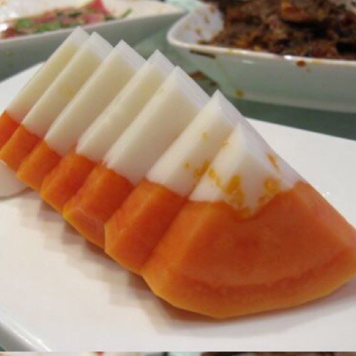 木瓜奶冻
