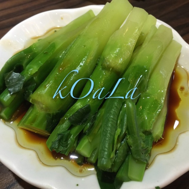 白灼芥蓝