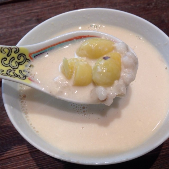 白果腐竹薏仁水