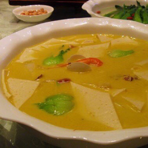 海鲜豆腐汤