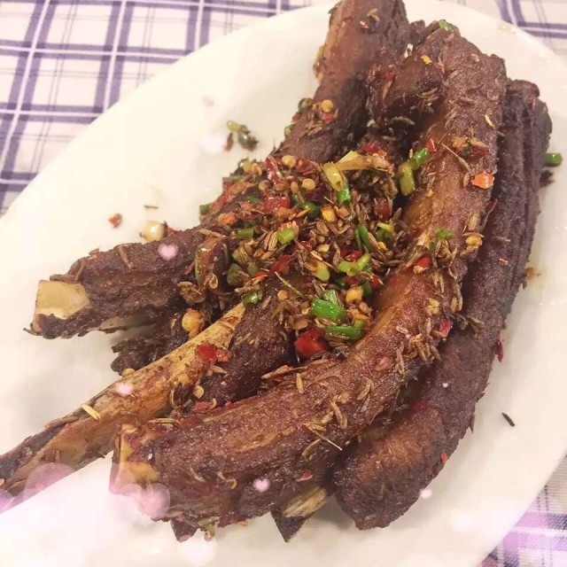 孜然排骨